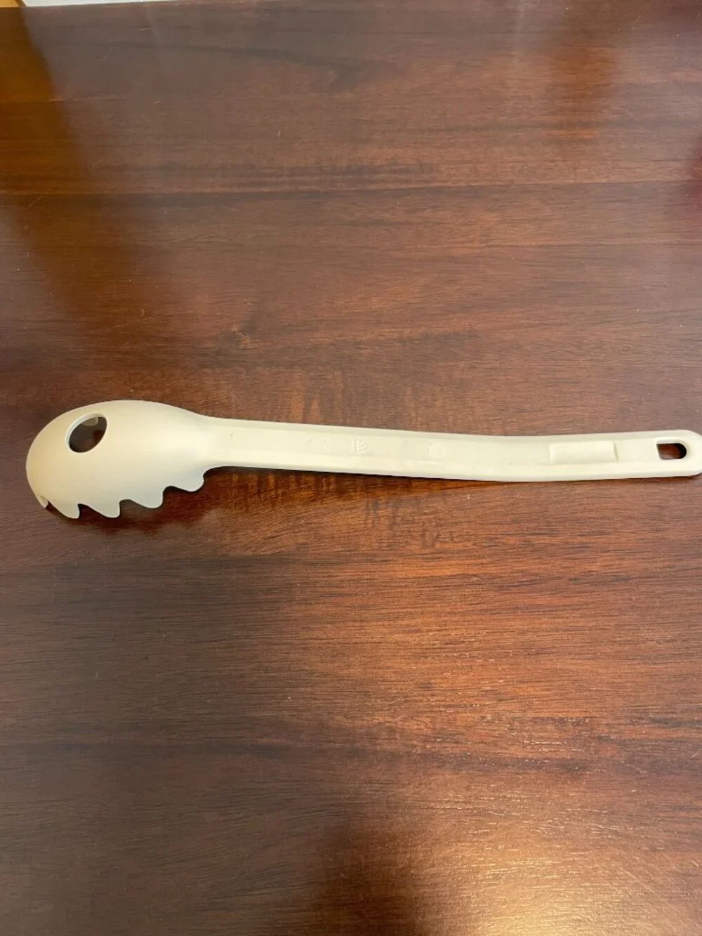 Vintage Rubbermaid Heavy-Duty Nylon Plastic Pasta Spaghetti Server Spoon (Model